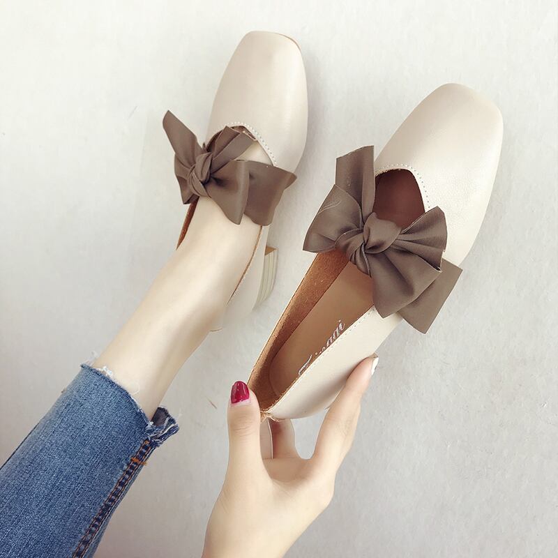 レディーススプリングレッドシングル 靴 シューズ 春物 部族の婦人靴6250702