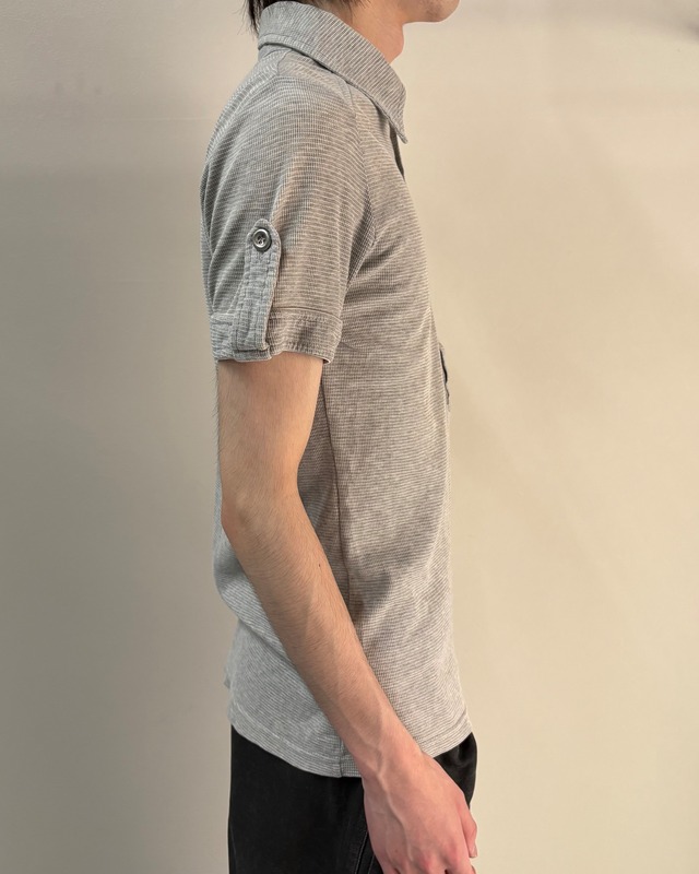 【5351 Pour Les Hommes】snap polo shirt