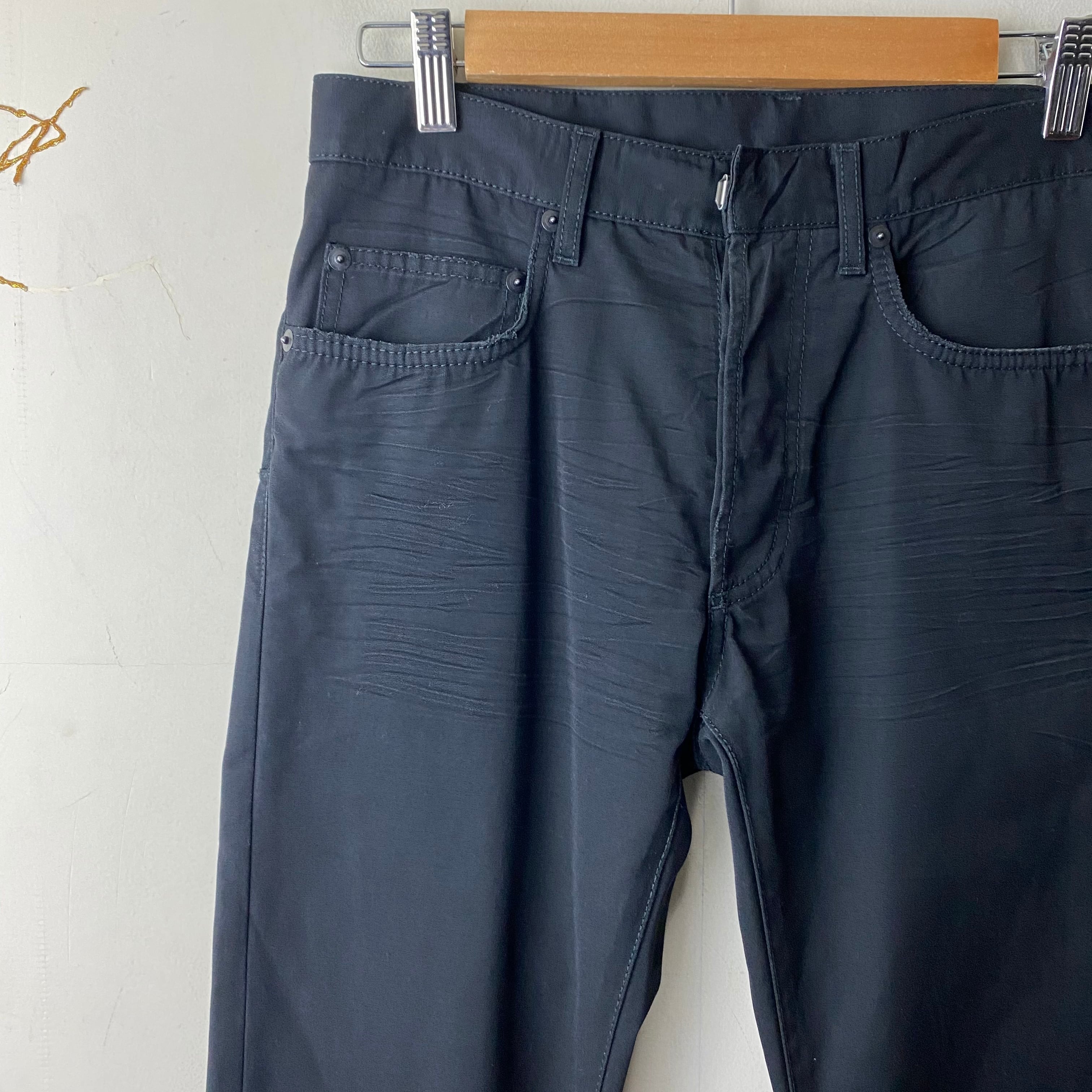 04SS DIOR HOMME black polyester pants | NOIR ONLINE