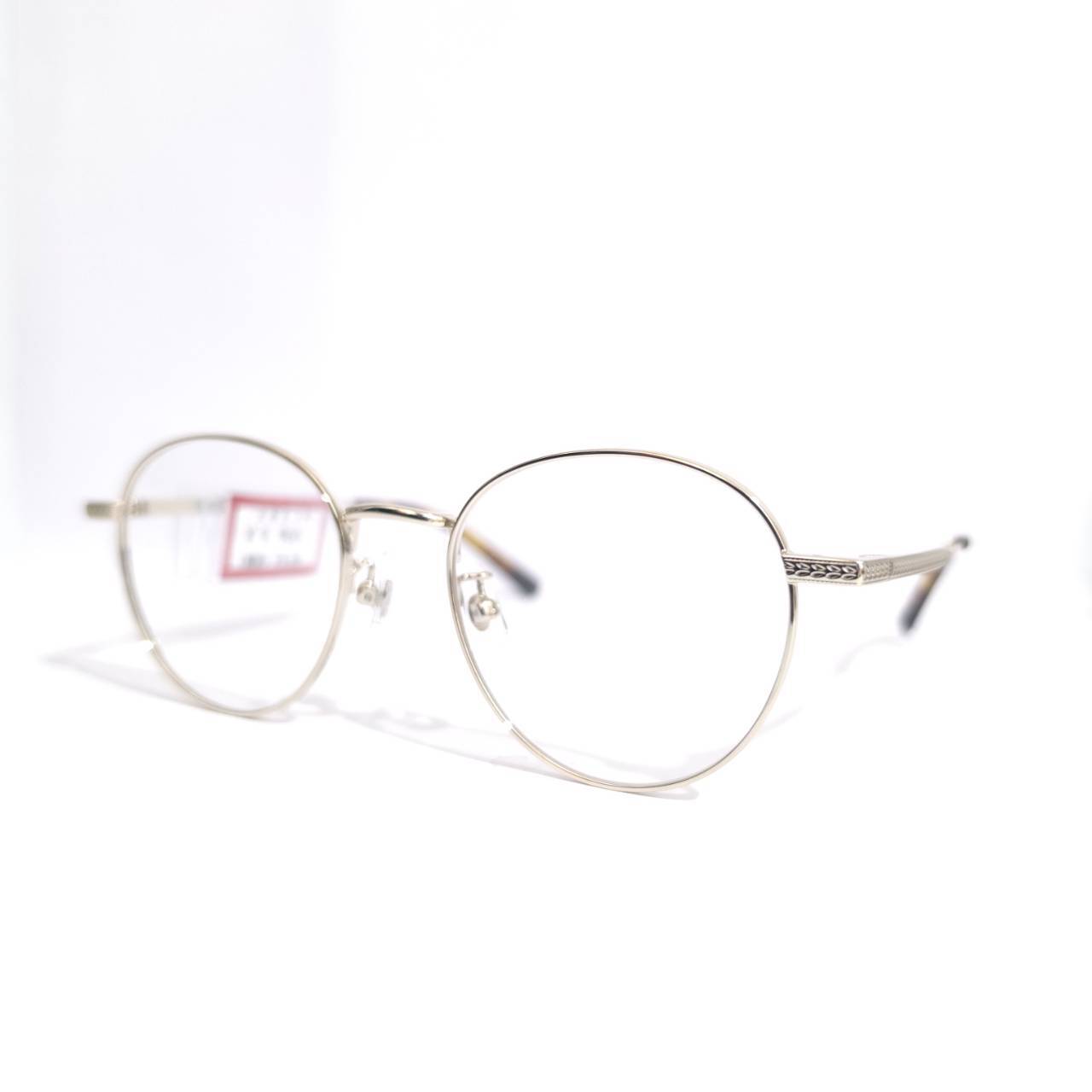 【GLASS Biz】ボストンメタルフレーム ゴールド