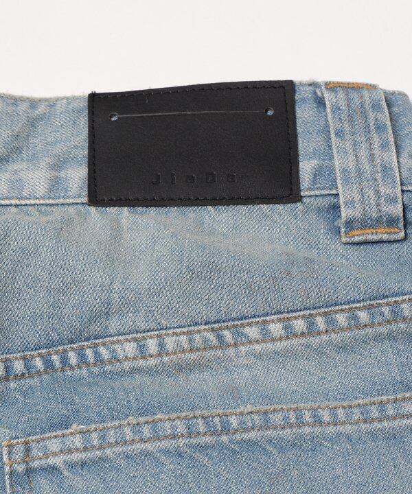 JieDa 2TONE BAGGY DENIM PANTS (IND). Jie-23W-PT02 | IAAAM ONLINE STORE