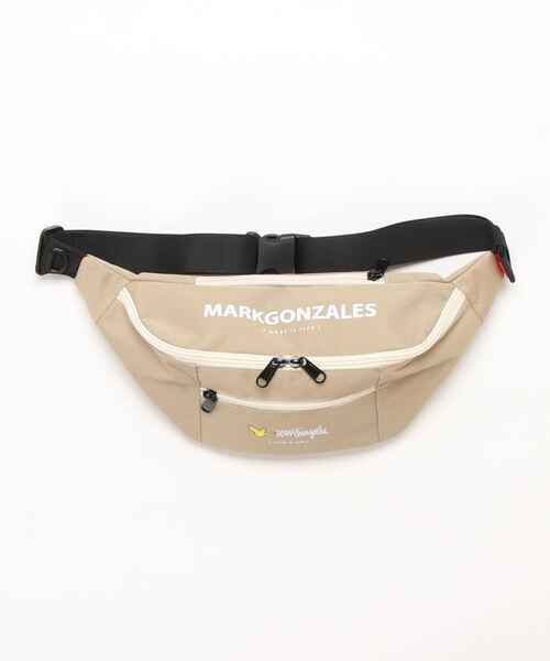 【(What it isNt)ART BY MARKGONZALES / (ワットイットイズント) アートバイ マークゴンザレス 】 ウエストバッグ ベージュ 2H9-12190
