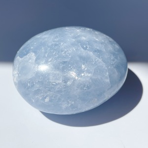 セレスタイト パームストーン15◇ Celestite ◇天然石・鉱物・パワーストーン