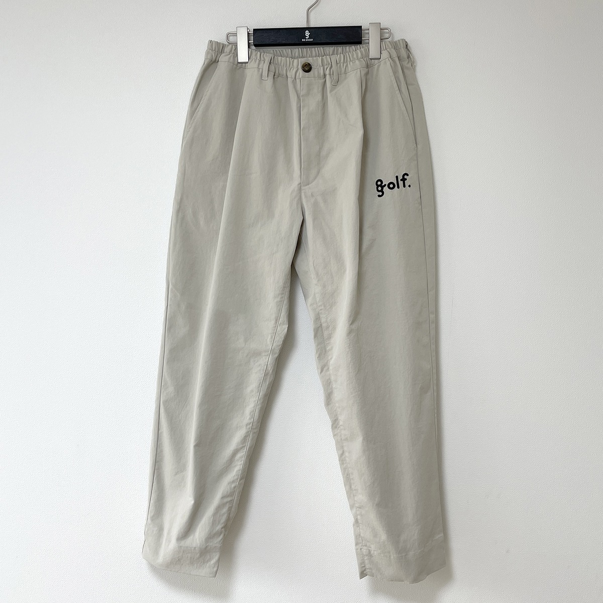 ONE TUCK STRETCH PANTS -IVORY- | 8G SHOOT WEBSTORE