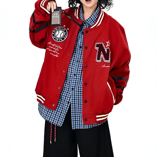 ワッペンロゴバーシティスタジャン 2col R01045