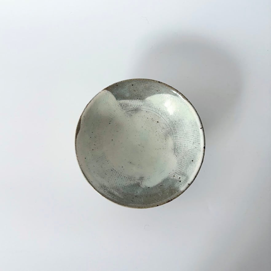 八木橋昇 古粉引き三島 4.5寸浅鉢 | WOLK