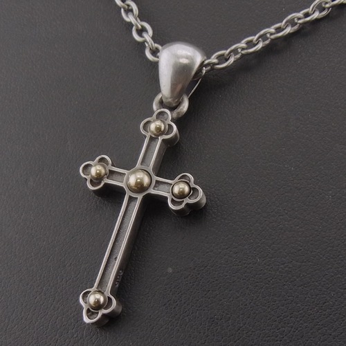 FIVE STARS CROSS PENDANT M