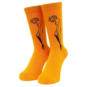 WHIMSY / CATHIE SOCKS / ORANGE