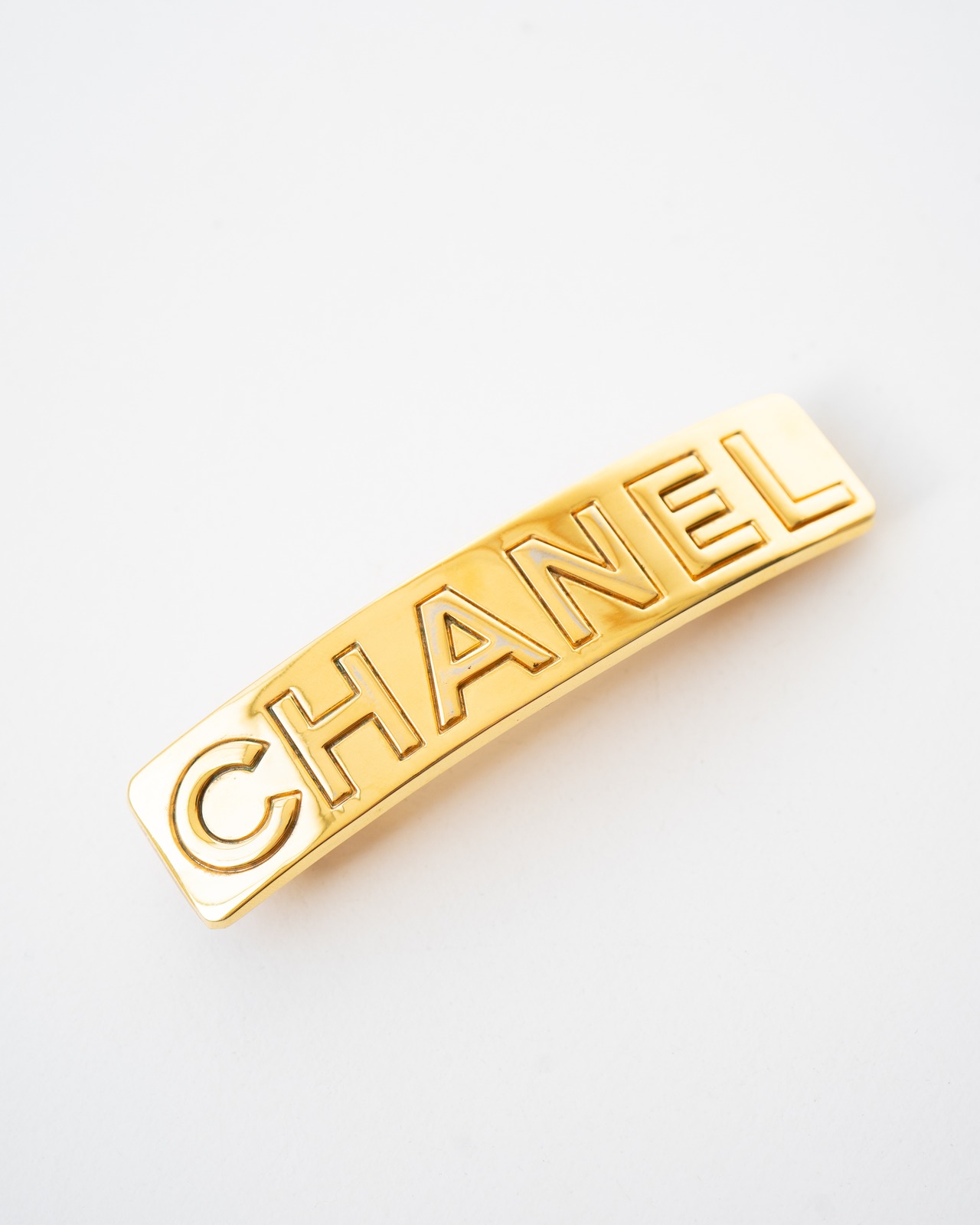 〈CHANEL〉Logo Barretta 1997AW