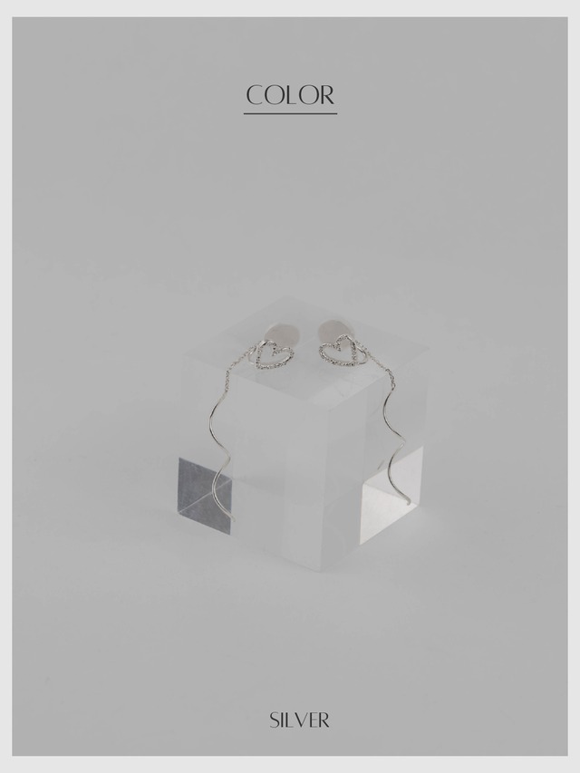 Earring/Pierce -Silver-