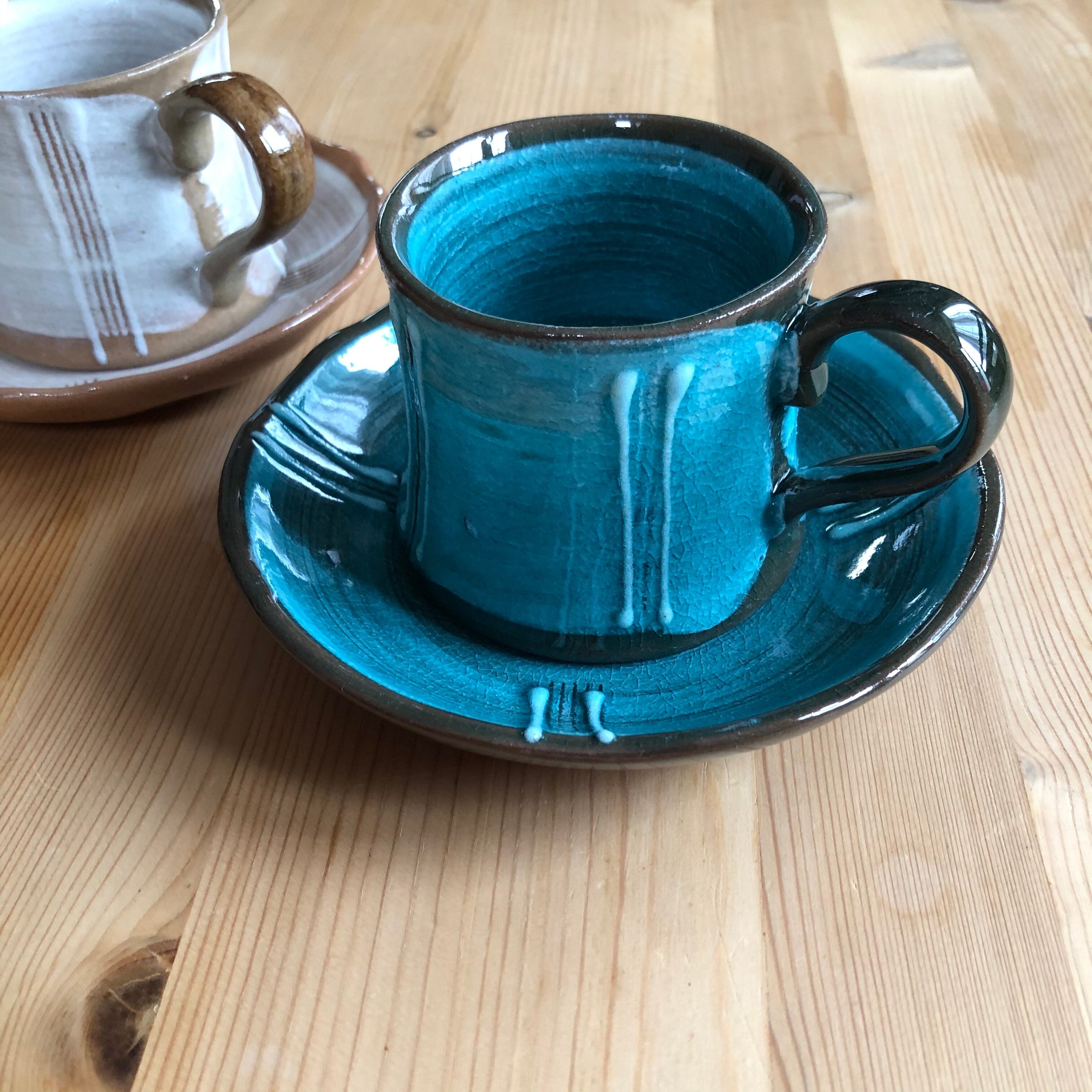 クラフトコーヒーカップ&コーヒー「ブルー」