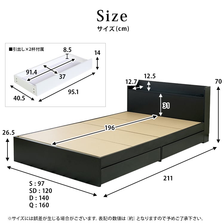 RUES【ルース】 組立の不安を最初から無くすベッド シングルサイズ