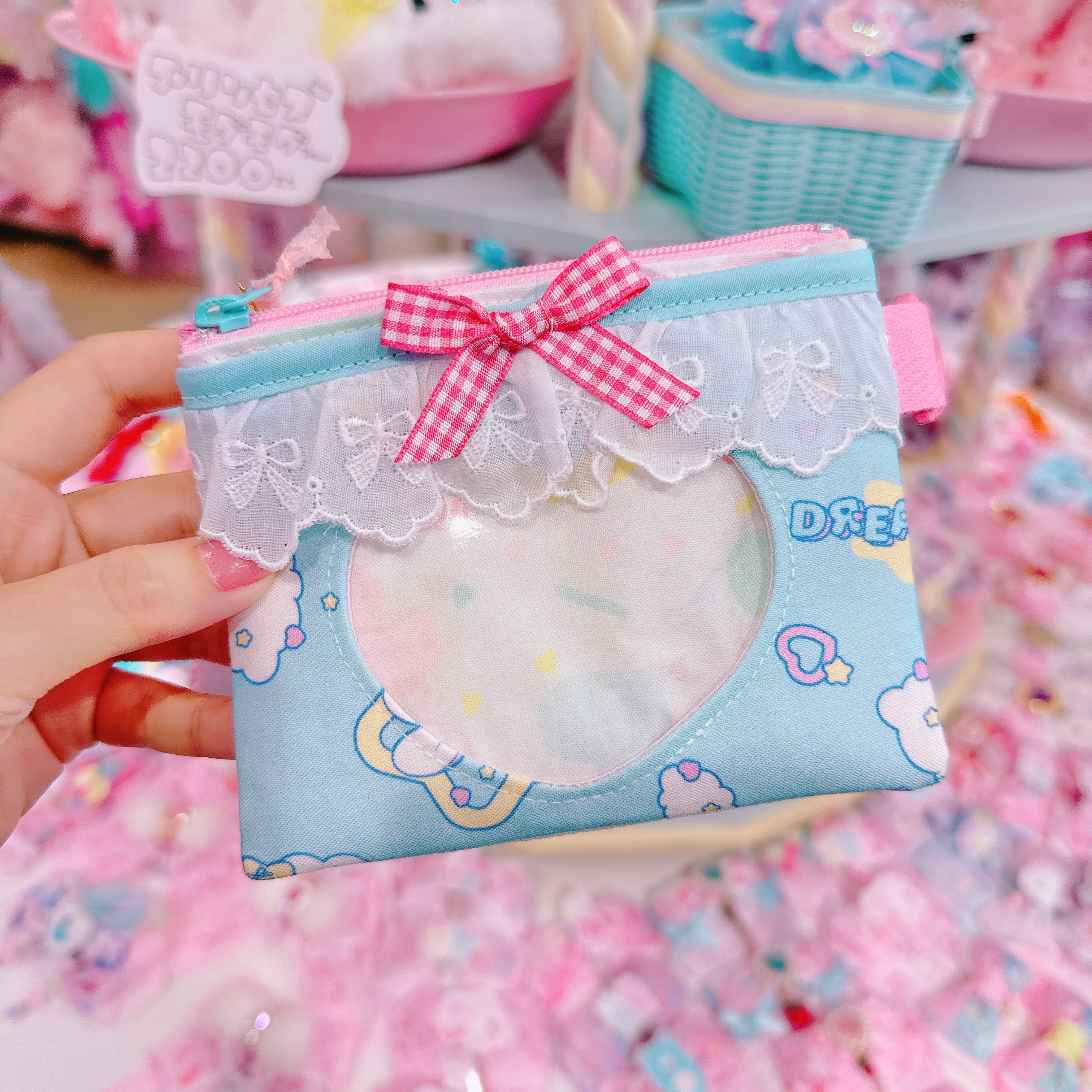 【A1】28-3ティッシュケース付き推し活ポーチ