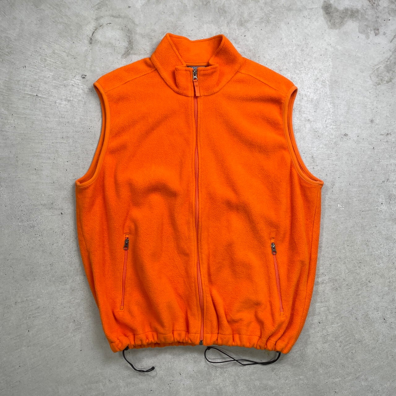 LANDS' END ランズエンド フリースベスト POLARTEC メンズ2XL 古着