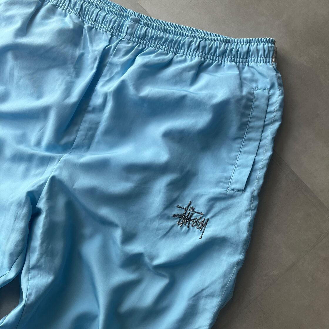 90s old stussy nylon track pants | Pay ID