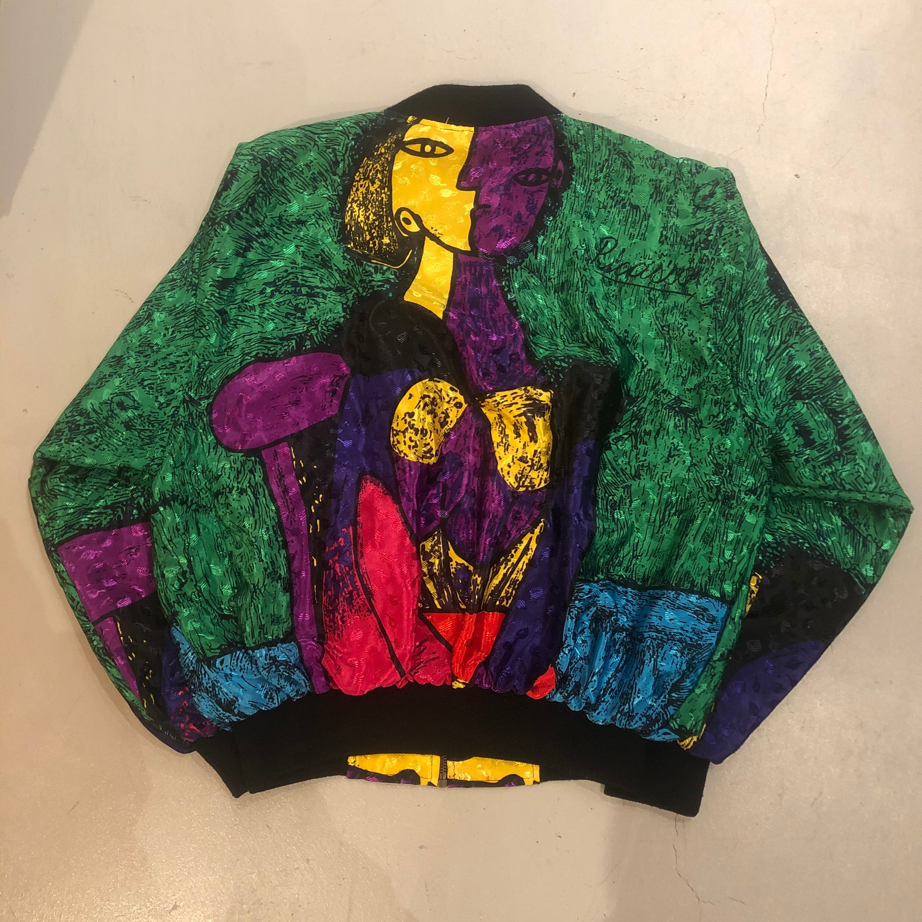 80s PICASSO over print blouson【高円寺店】 | What