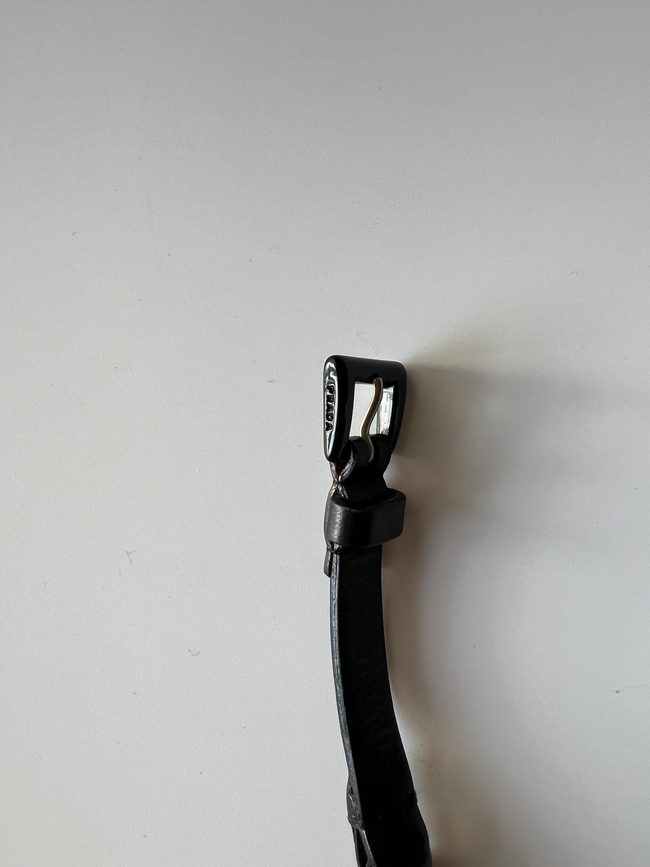 SS1996 PRADA PLASTIC DOCKING BELT | triptraproll