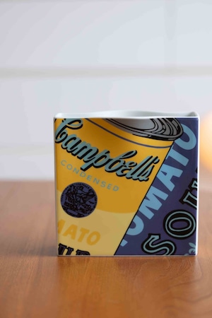 Rosendahl(ローゼンダール) 社製 　ANDY WARHOL　アンディー・ウォーホルデザイン    キャンベルスープ缶柄フラワーベース　