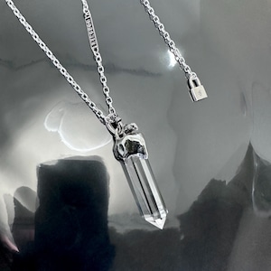 One off CHAIN NECKLACE [QUARTZ] with EAGLE / 限定商品 クオーツ チェーンネックレス・イーグル