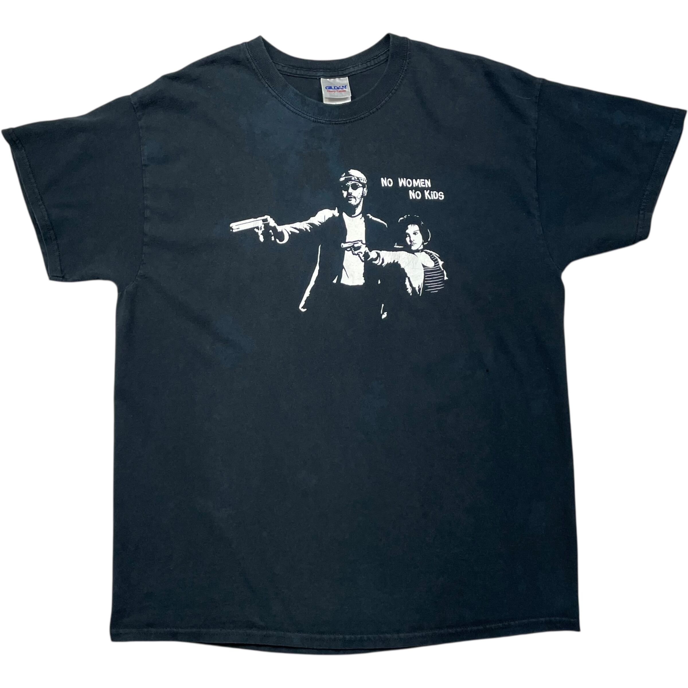 《L》 GILDAN ギルダン Tシャツ LEON レオン ムービーTシャツ フロントプリント ワンポイント no.7394