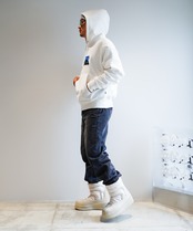 【#Re:room】GRADATION BRUSH R BIG PARKA［REC809］