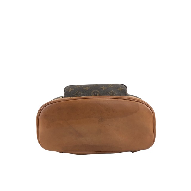 LOUIS VUITTON ルイヴィトン モノグラム バックパック ブラウン PVCレザー モンスリ MM リュック vintage ヴィンテージ オールド xpa6y7