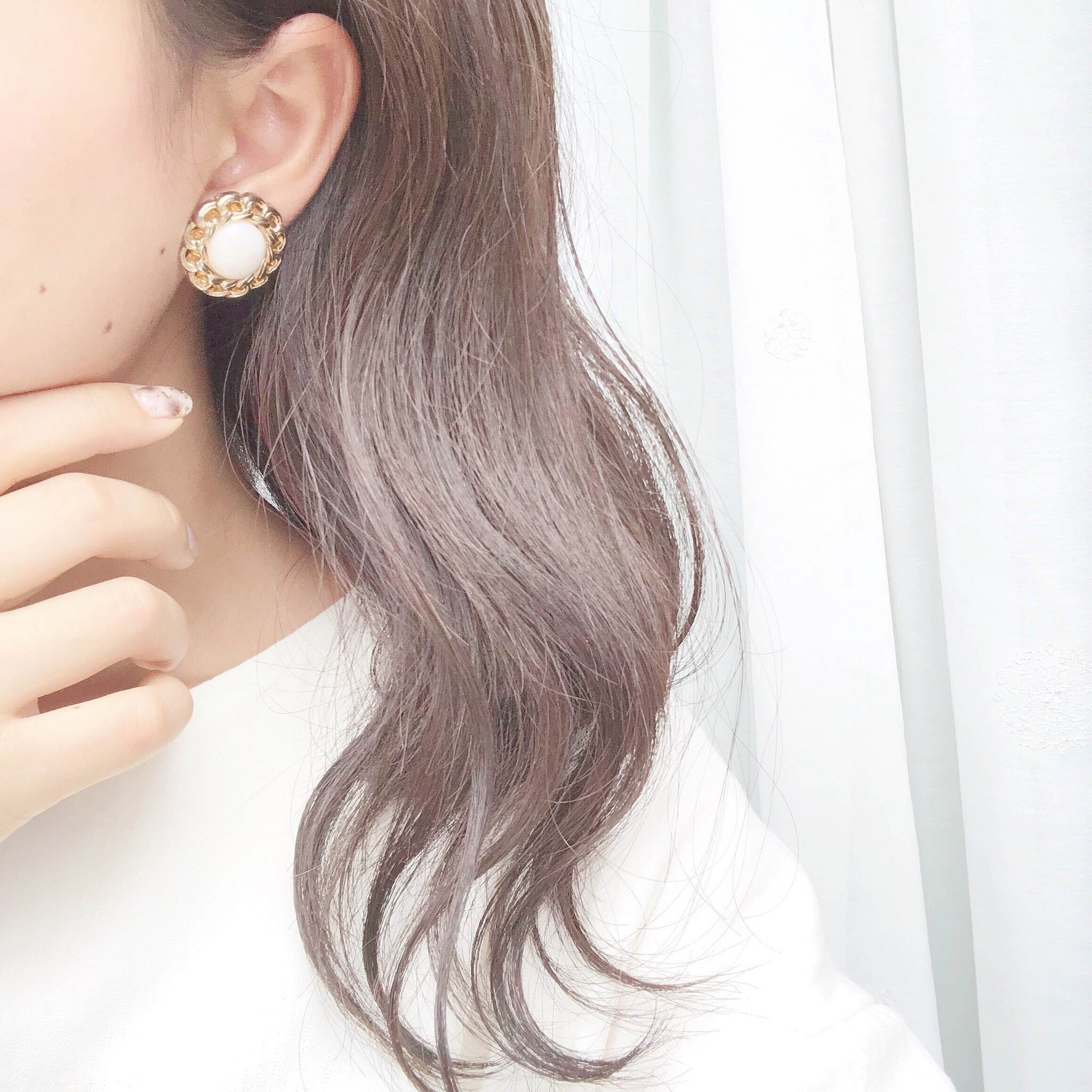 Marble earring