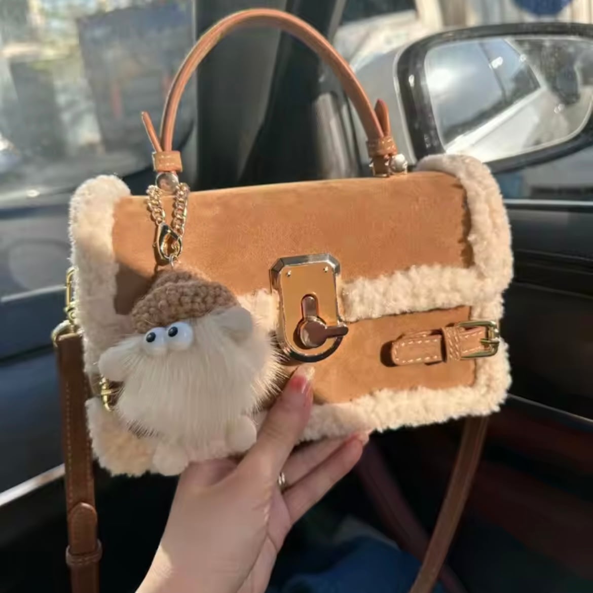 mouton square mini bag