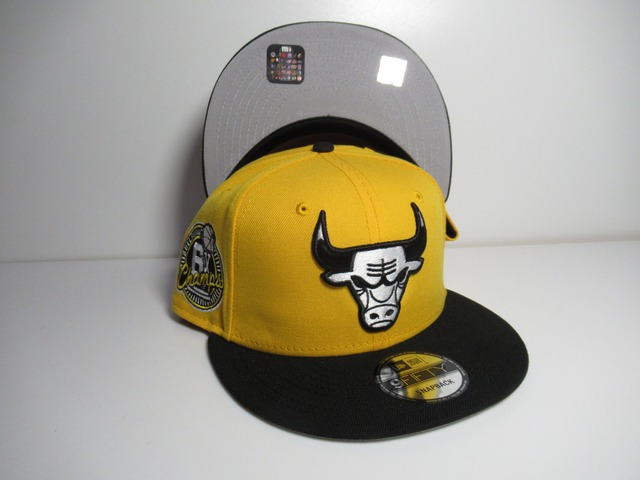 NEW ERA 9fifty   CAP　Chicago Bulls　シカゴ・ブルズ　Yellow×Black