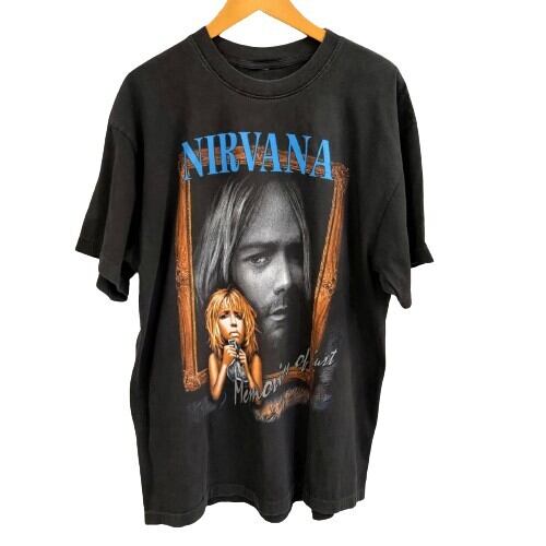 Vintage NIRVANA 90's KURT COBAIN 追悼Tシャツ | 古着屋 万代