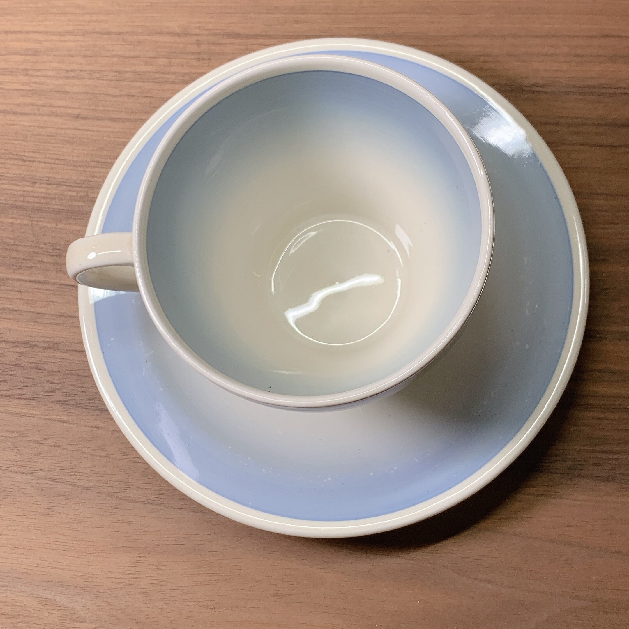 スージークーパー パトリシアローズ カップ＆ソーサー(ブルー