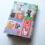 ブックカバー　patchwork