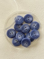 Japanese Vintage ボタン ラベンダー 22mm 六角形 2個セット レトロ アクセサリーパーツ 二つ穴