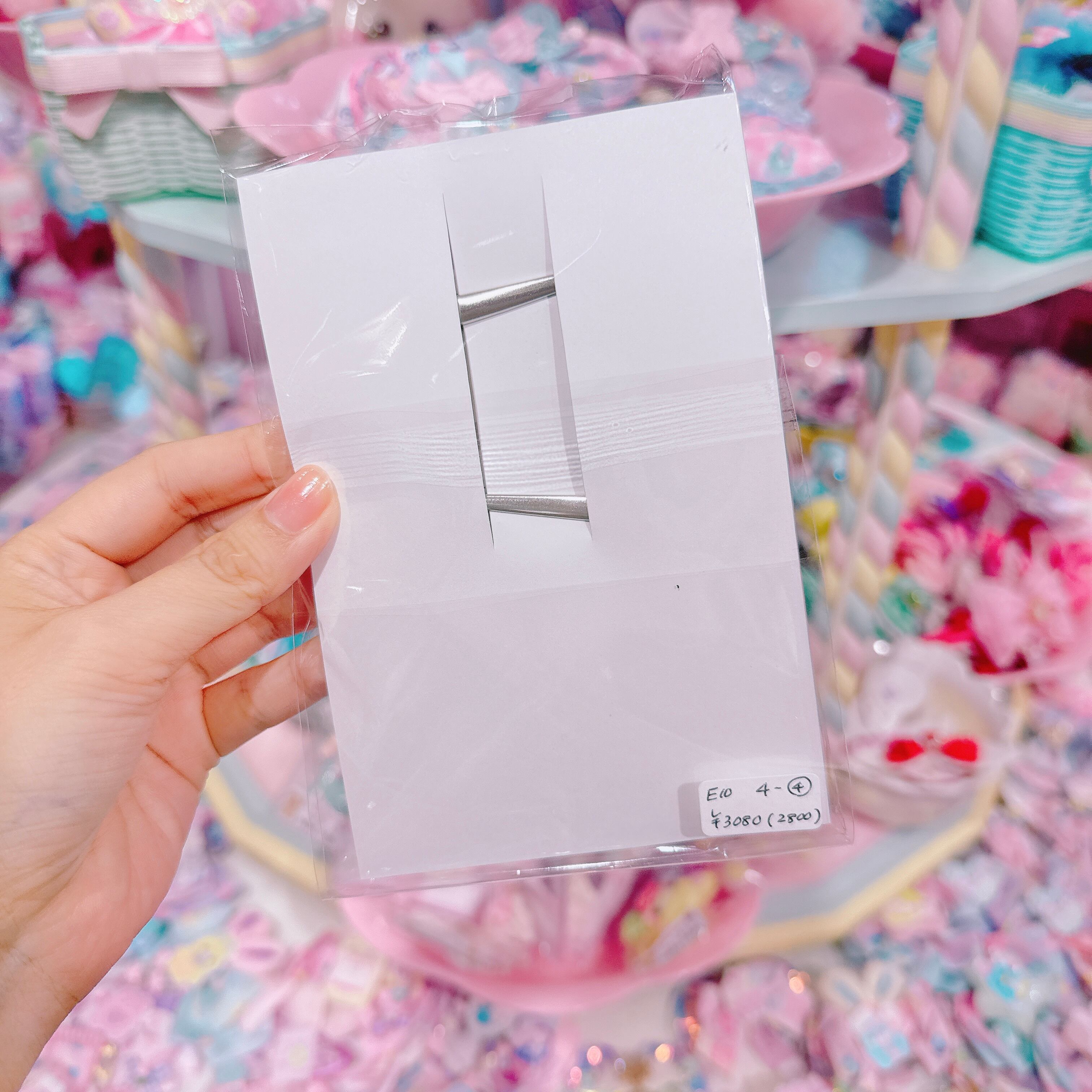 【E10】4-4ツインヘアクリップ