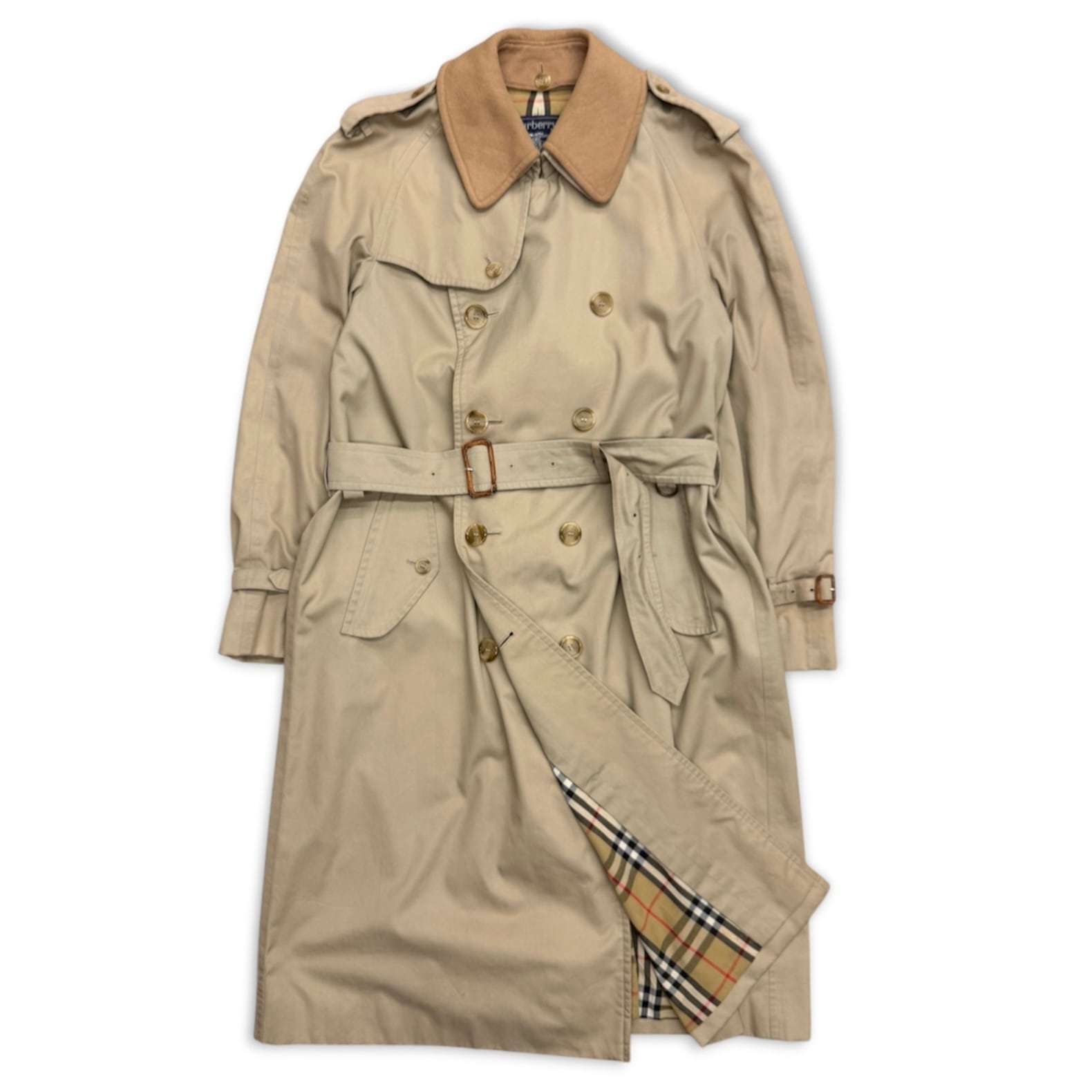 BURBERRYS】80s trench coat バーバリー トレンチコート レディース 一