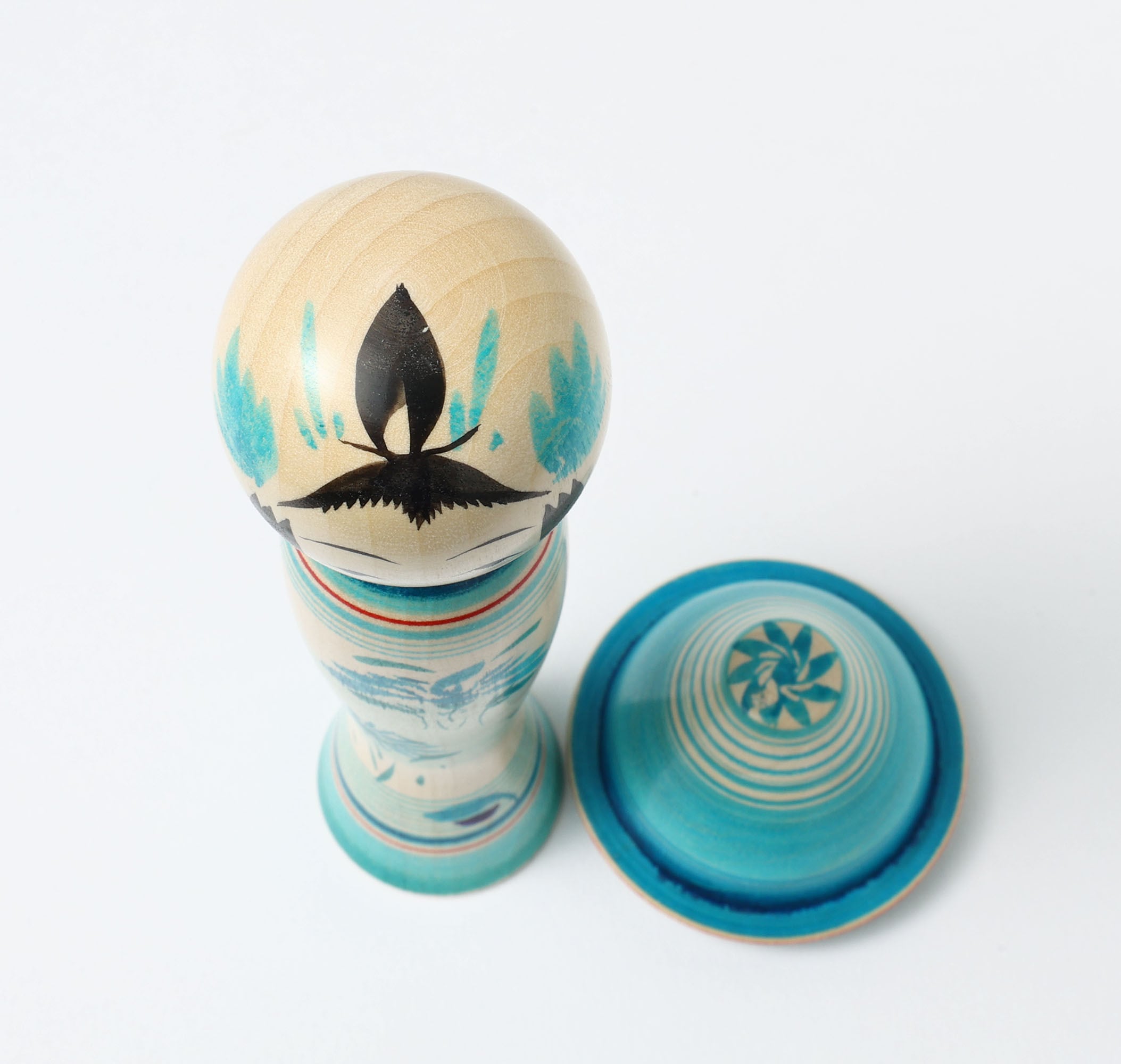 帽子こけし Boushi-hat kokeshi doll | 大沼秀顕工人 Hideaki OHNUMA