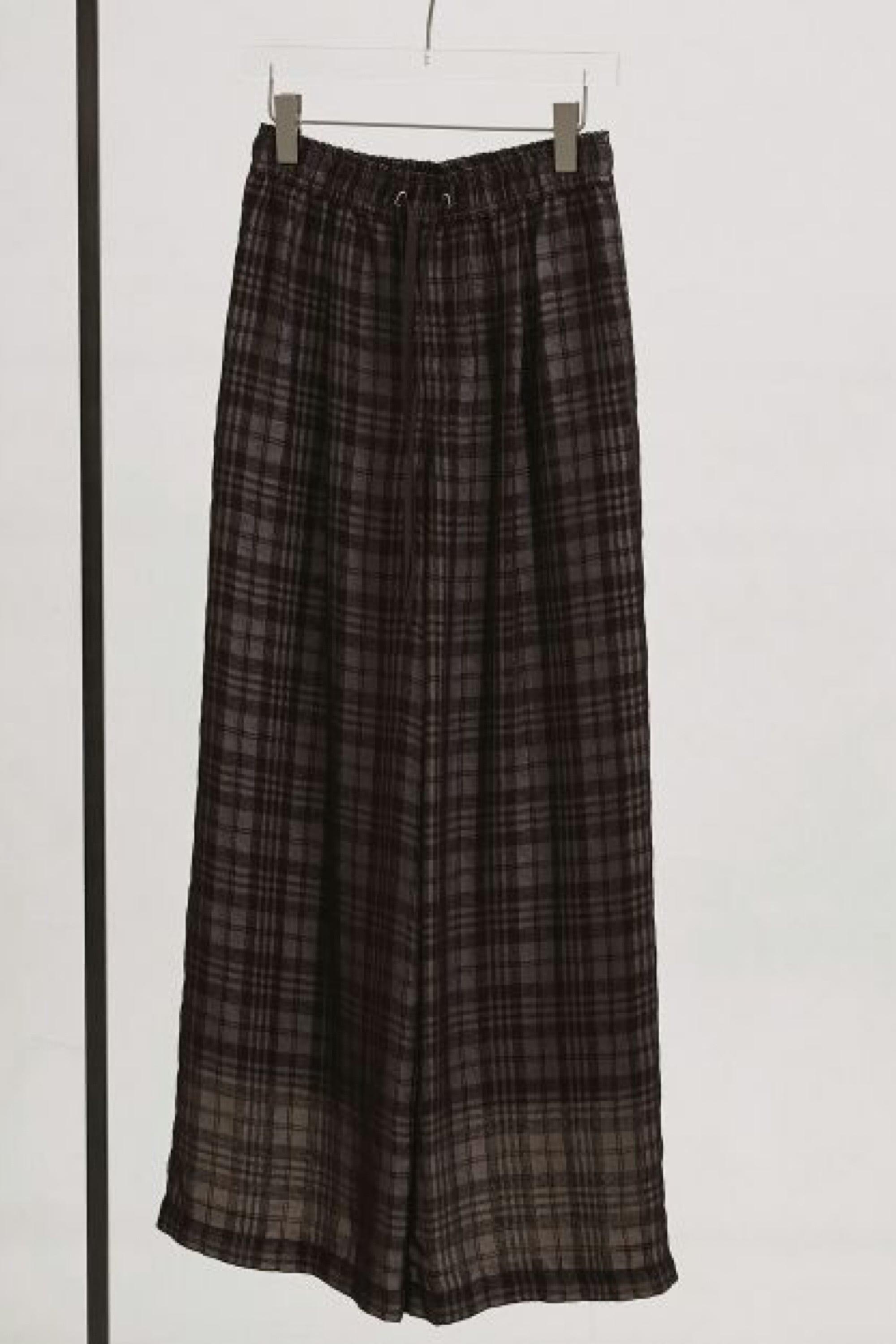 TODAYFUL Check Jacquard Pants チェックジャカードパンツ Choco