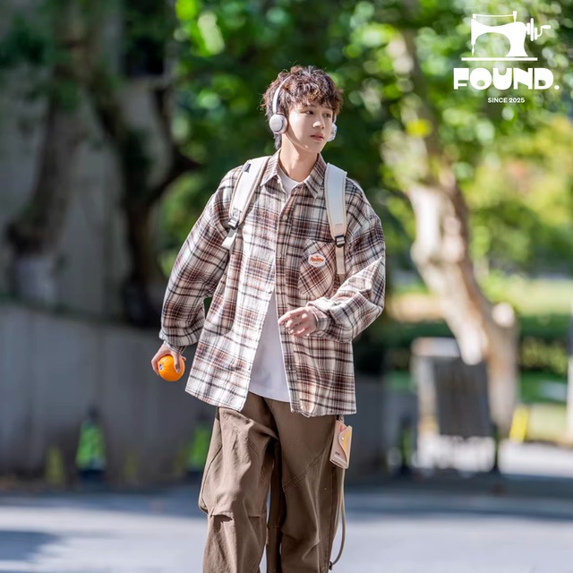 Earth Tone Flannel(FD214)