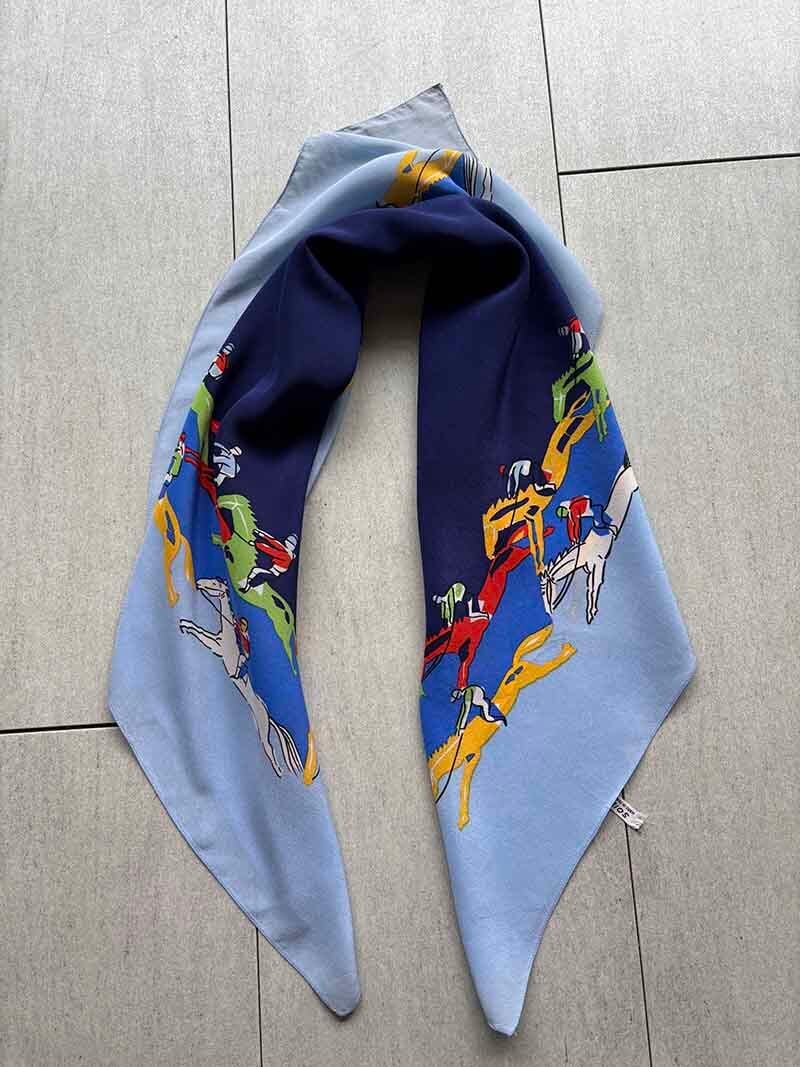 スカーフ セリーヌ シルクスカーフ CELINE セリーヌ RAOUL DUFY