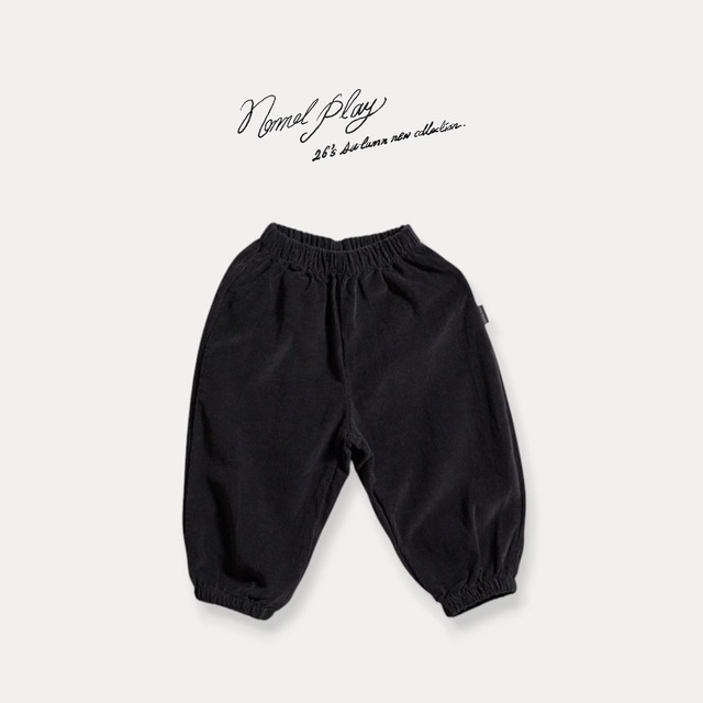 【予約/送料無料】normalplay / Fine-wale corduroy trousers