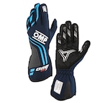 IB0-0775-A01#244 ONE EVO X Gloves my2024 Navy blue/cyan