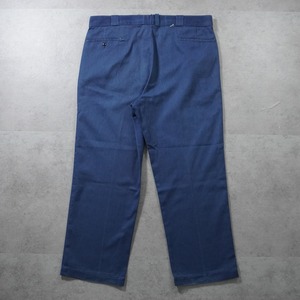 80s Dickies 874 work pants navy W39.5L28.5相当 古着