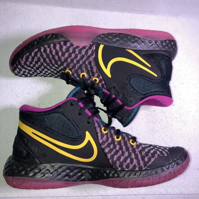 KD TREY 5 VIII EP 黒 紫 パープル イエロー 27cm 箱付き KD TREY 5 VIII EP 黒 紫 パープル イエロー 27cm 箱付き | ナトクロ