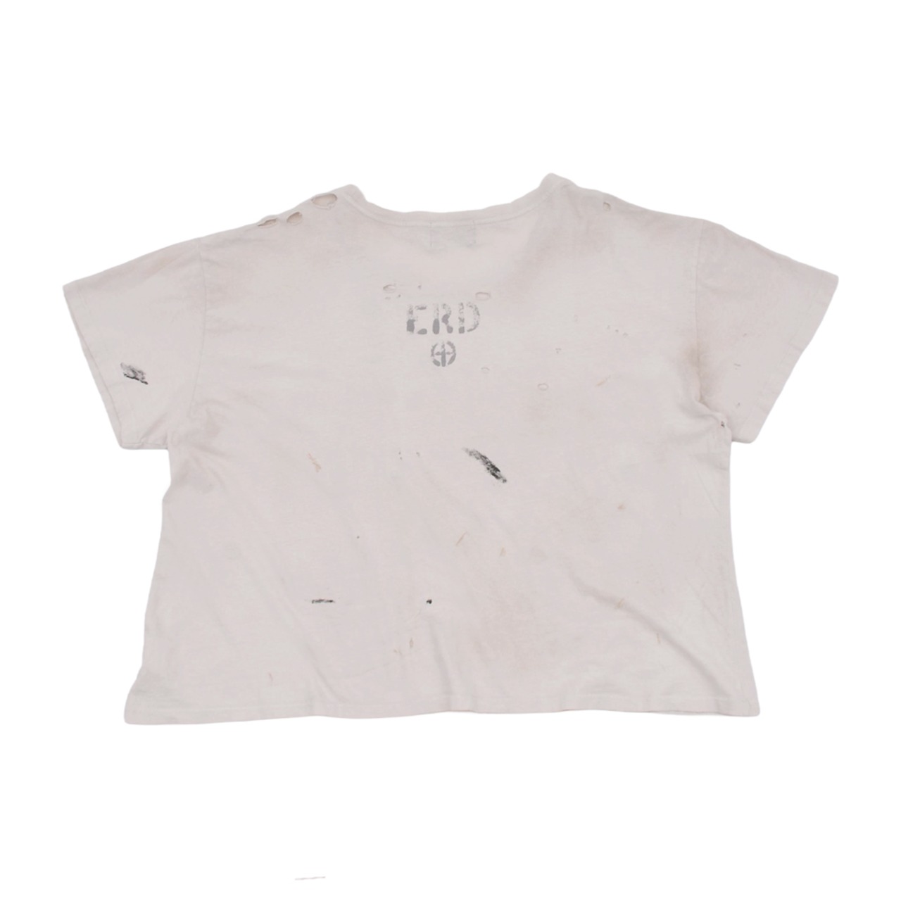 【Enfants Riches Déprimés】Teenage Snuff T-Shirt Army White - 6