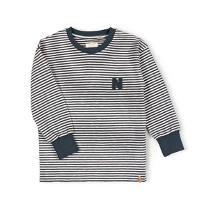 【nixnut】Rim longsleeve / Snow stripe / ロングTシャツ / ニックスナット