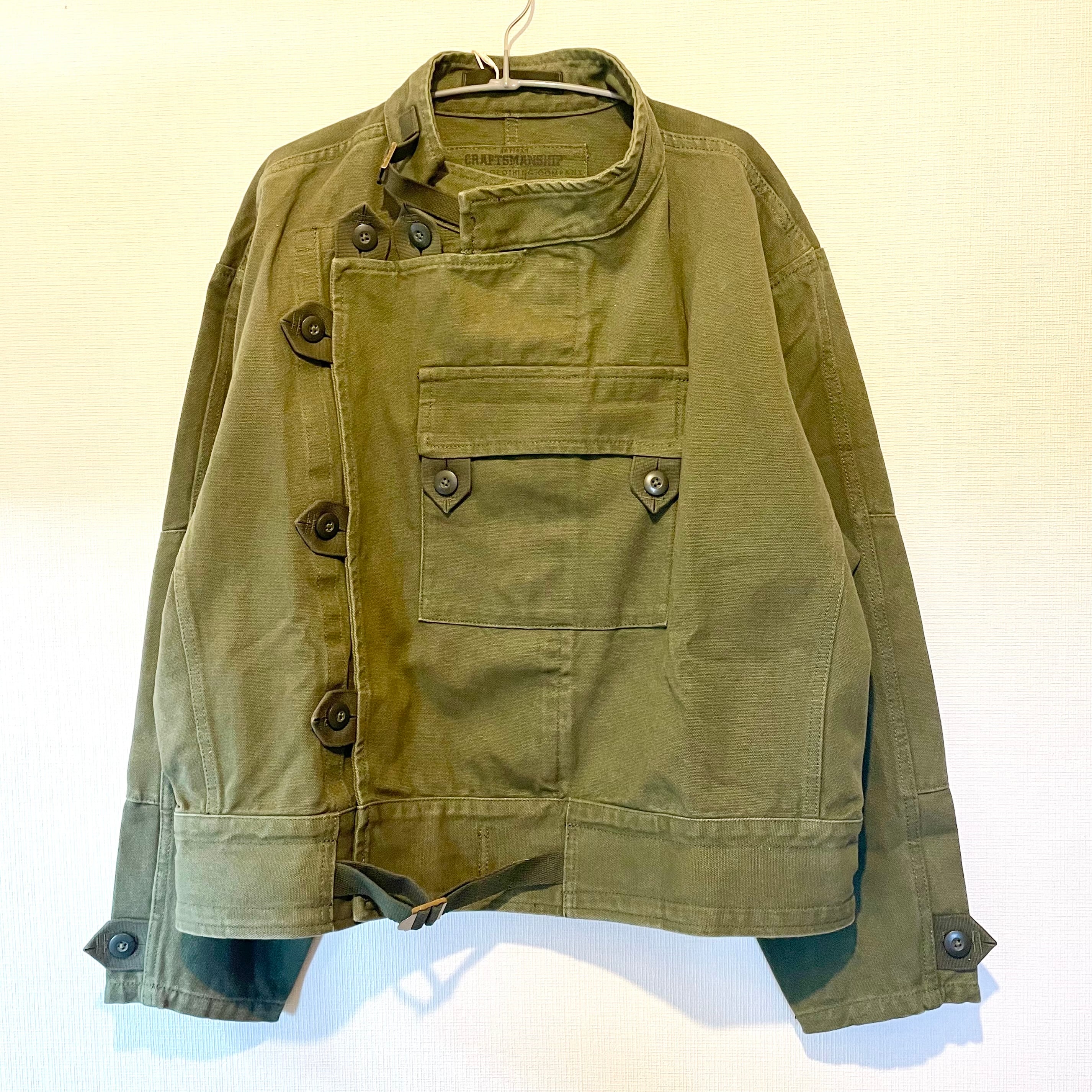 復刻物 スウェーデン軍 モーターサイクルジャケット CRAFTSMANSHIP スウェーデン軍 モーターサイクルジャケット ミリタリー 復刻モデル