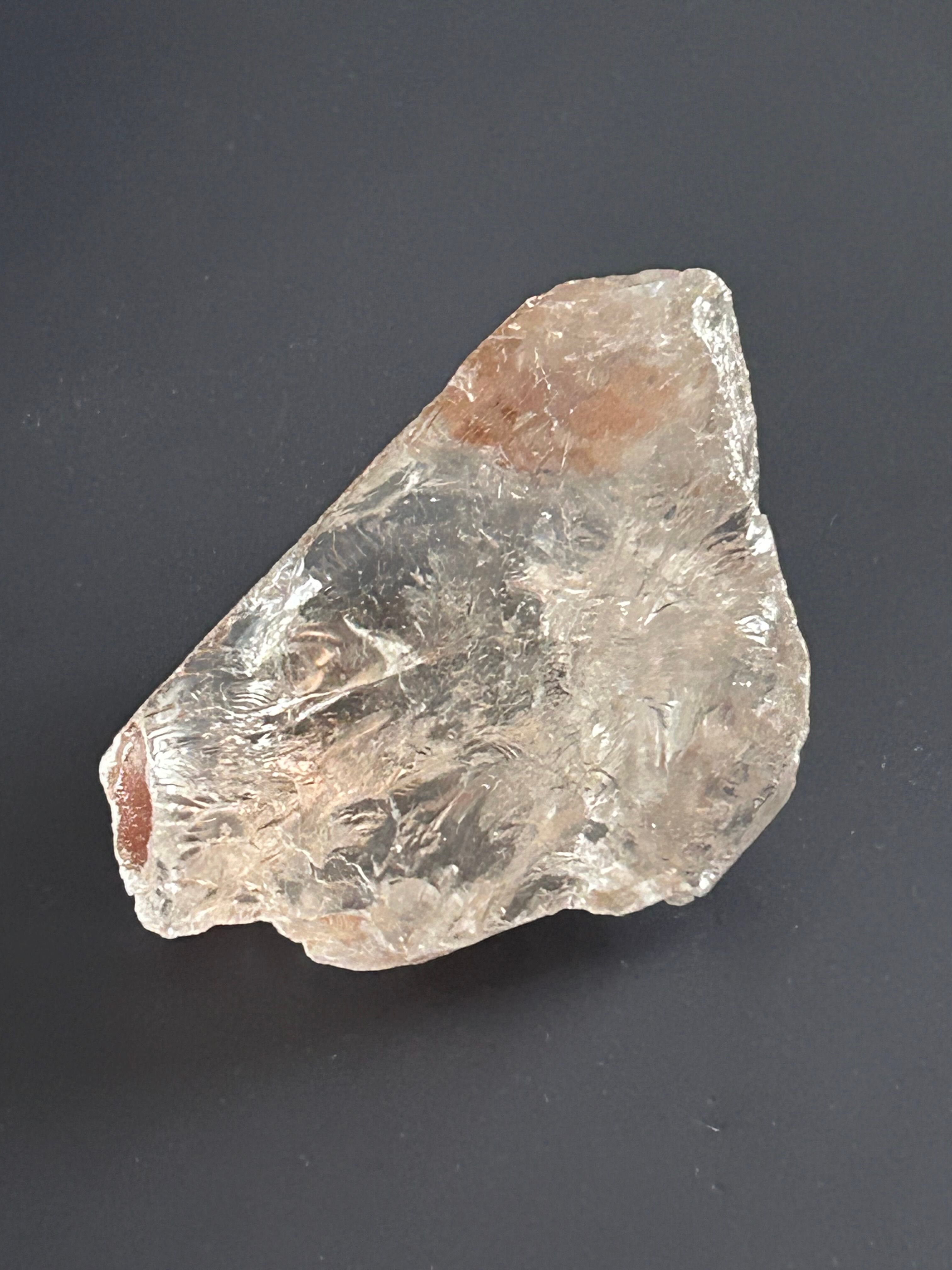 天然クォーツ ロック　クリスタル　42mm 楽天市場】ロッククリスタル ブラジル産 ラフカット水晶 約80×38