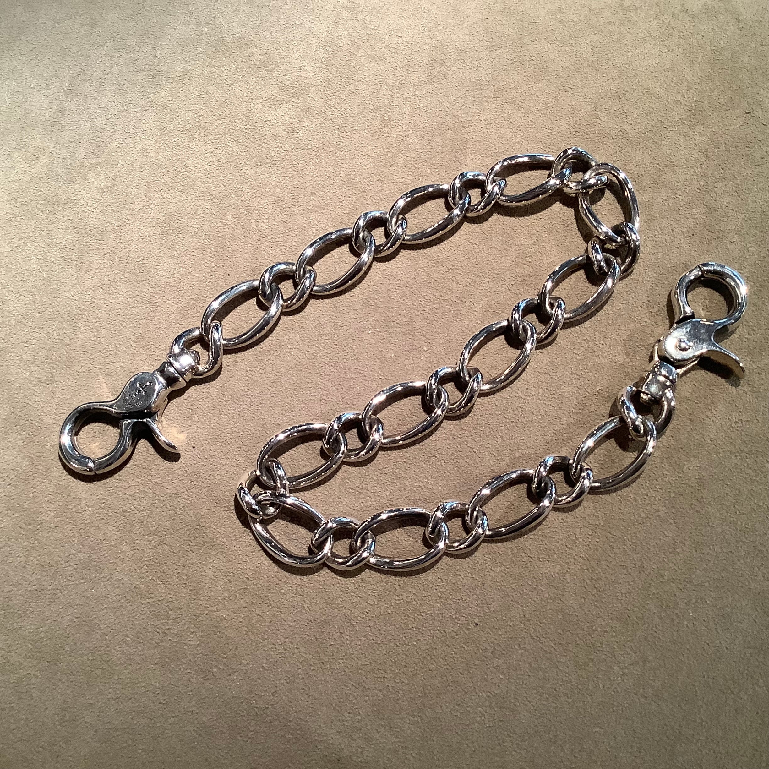 BOFP-296/フィガロ・ウォレットチェーン・Wクリップ SilverJewelry