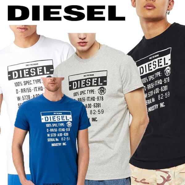 ★DIESEL メンズ 半袖 4color ディーゼル　T-DIEGO-S1