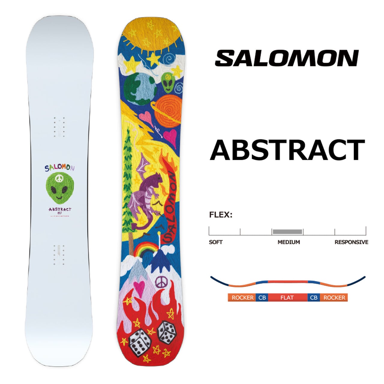 23-24年モデル SALOMON .『 ABSTRACT 』. サロモン